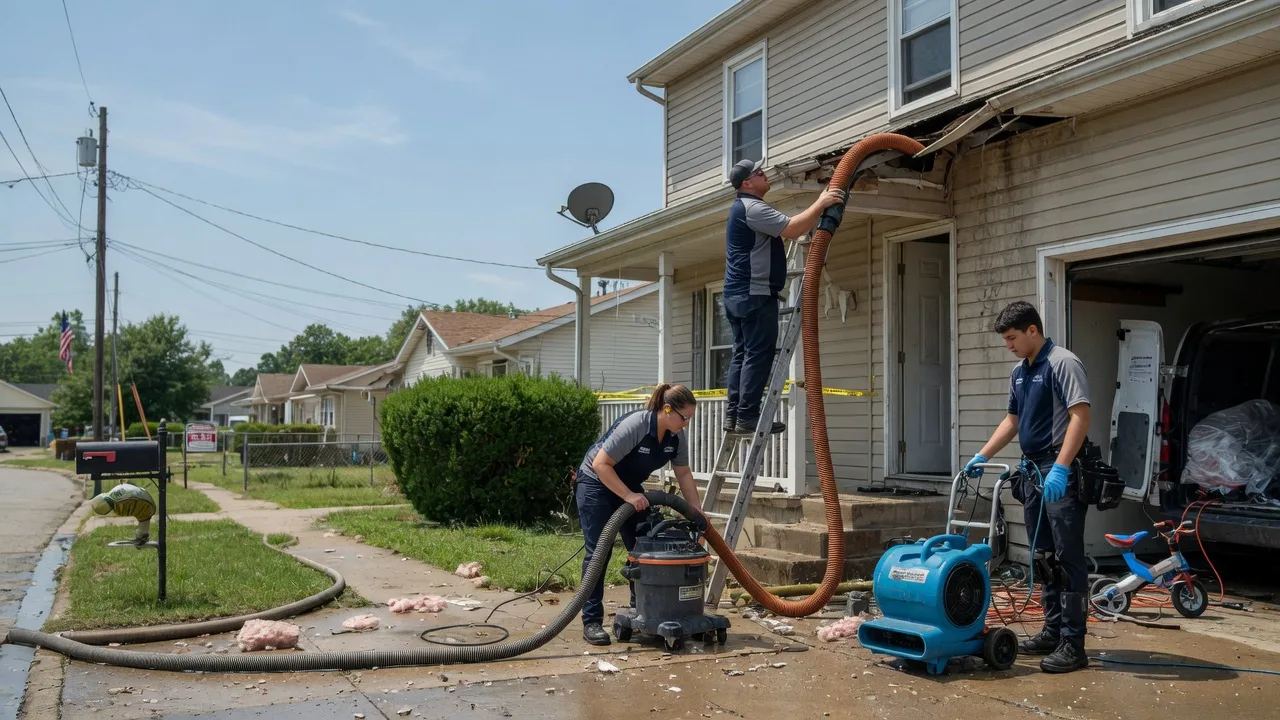 Water Damage Restoration in Bettendorf, IA near me